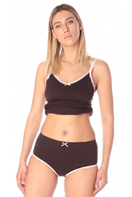 Трусы для беременных и после родов Fantasy, бордовые