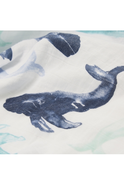 Муслиновые пеленки Aden&Anais для новорожденных средние, набор 3, Seafaring