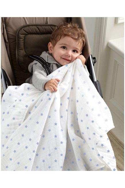 Одеяло муслиновое для коляски Aden by Aden Anais, Dashing