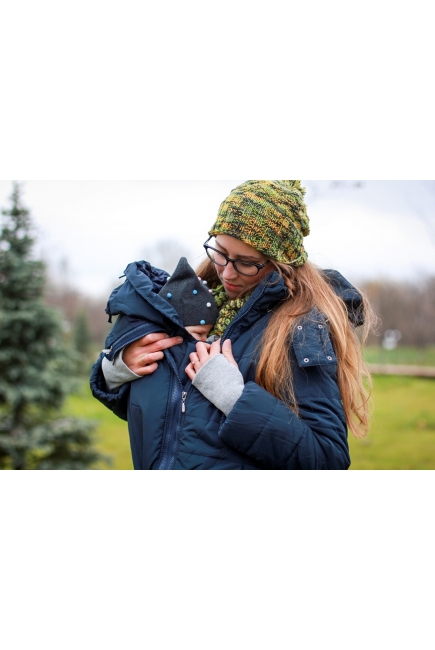 Слингокуртка зимняя Tepla 3в1, синий