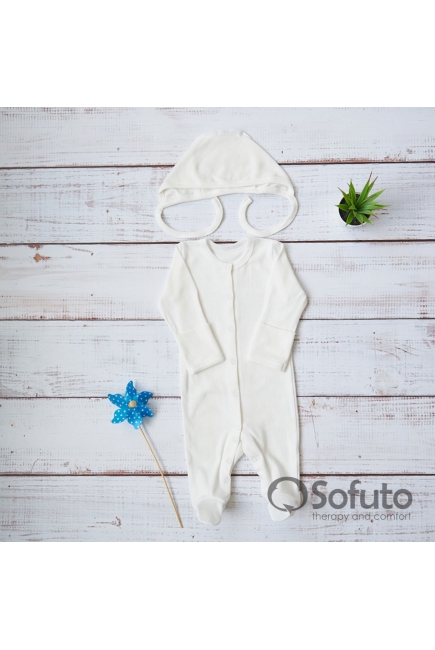 Комплект на выписку на зиму Blue simple (7 предметов)