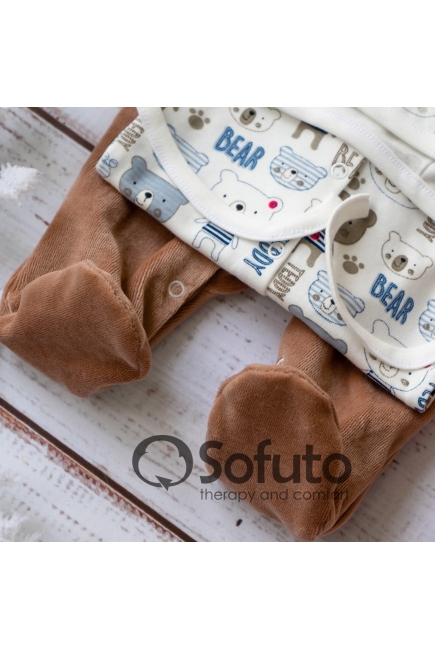 Комплект на выписку зимний, Teddy (6 предметов)