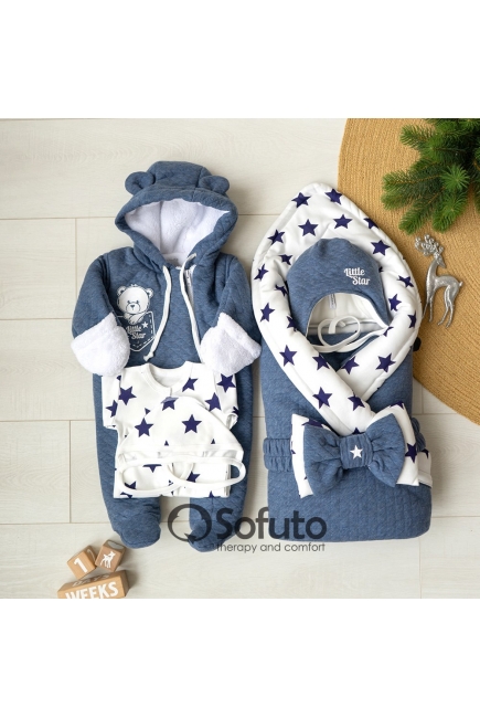 Комплект на выписку холодная зима, Little Star (6 предметов)