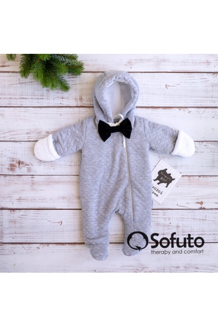 Комплект на выписку холодная зима, Baby Batman (7 предметов)