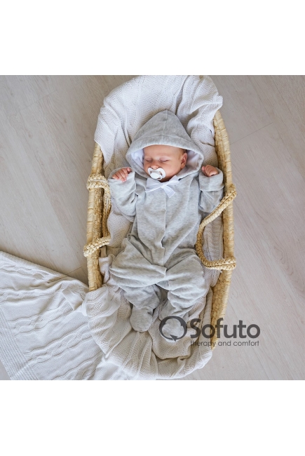 Комплект на выписку на зиму Light grey (7 предметов)