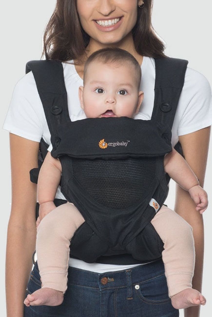 Эрго-рюкзак Ergobaby OMNI 360 Cool Air Mesh - Onyx Black