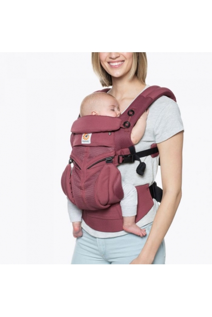 Эрго-рюкзак Ergobaby OMNI 360 Cool Air Mesh - Plum