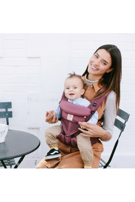 Эрго-рюкзак Ergobaby OMNI 360 Cool Air Mesh - Plum