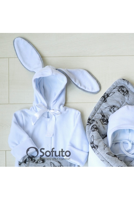 Комплект на выписку зимний, Rabbit(6 предметов)
