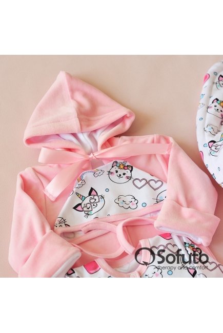 Комплект на выписку демисезонный, Caticorn (6 предметов)