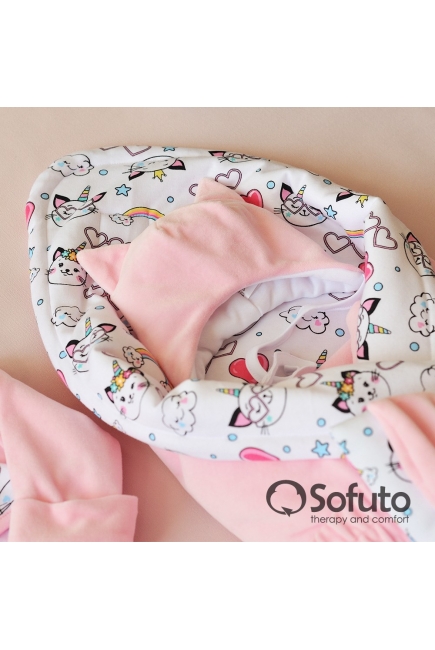 Комплект на выписку демисезонный швами наружу, Caticorn (6 предметов)