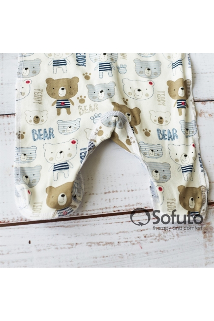 Комплект на выписку демисезонный швами наружу, Teddy (6 предметов)