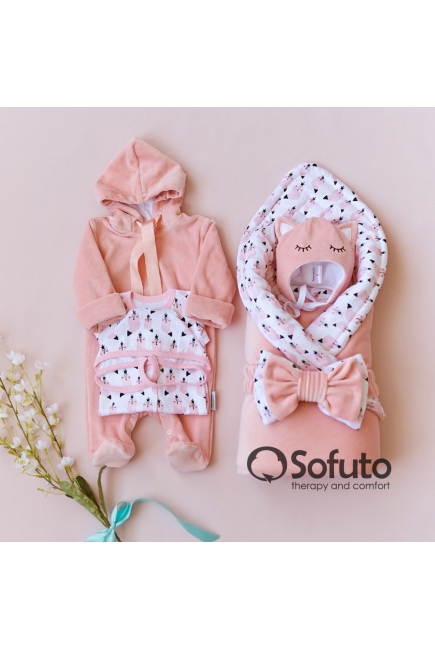 Комплект на выписку демисезонный, Valvina (6 предметов)