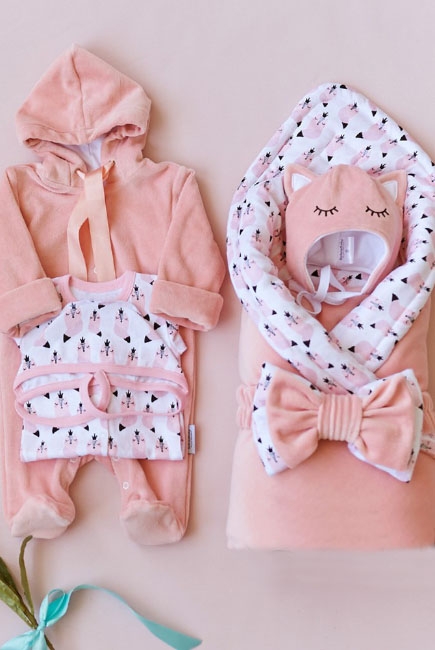 Комплект на выписку демисезонный, Valvina (6 предметов)