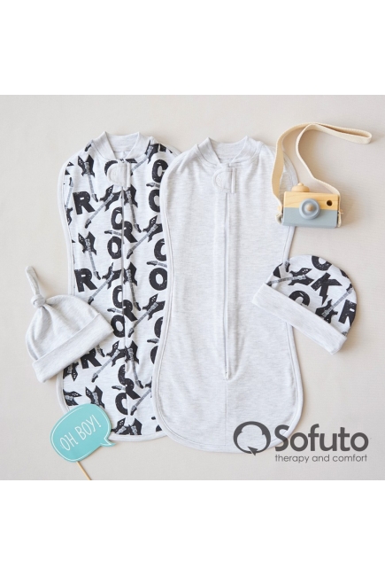 Комплект пеленок-коконов утепленный, Rock