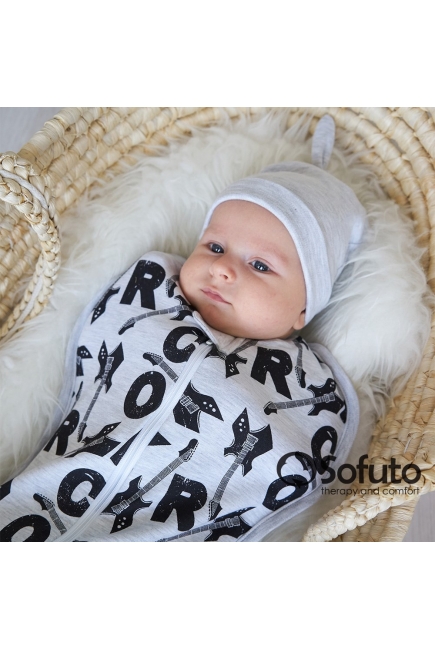 Комплект пеленок-коконов утепленный, Rock