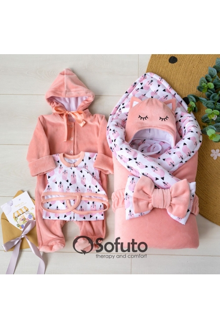 Комплект на выписку зимний, Valvina (6 предметов)