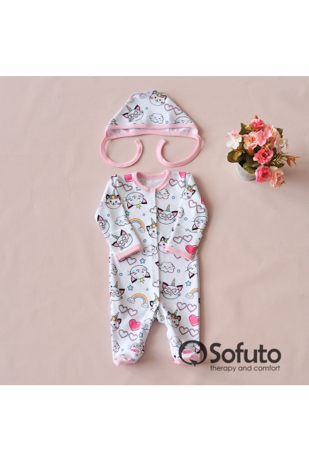 Комплект на выписку зимний, Caticorn (6 предметов)