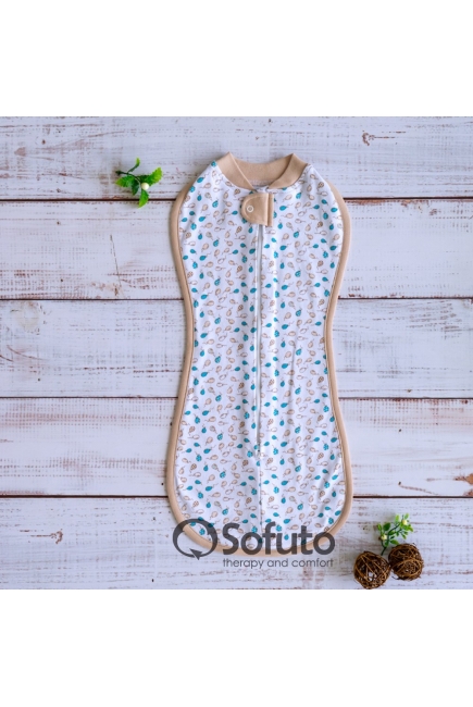 Комплект пеленок-коконов для новорожденных утепленный, Balloons