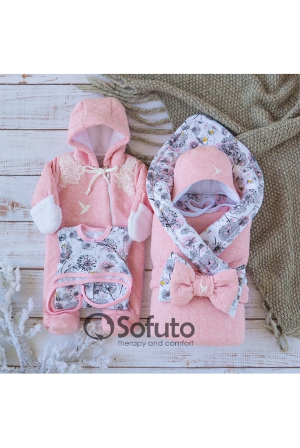 Комплект на выписку холодная зима, Fleur (6 предметов)