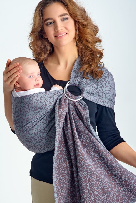 Слинг с кольцами Diva Basico, Cafe