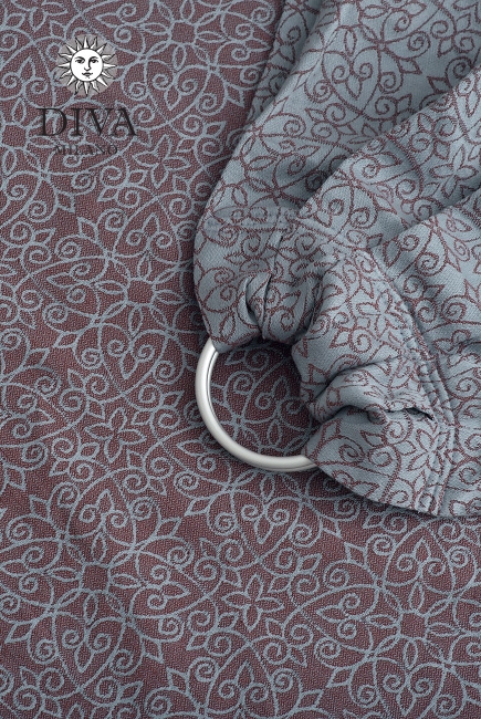 Слинг с кольцами Diva Basico, Cafe