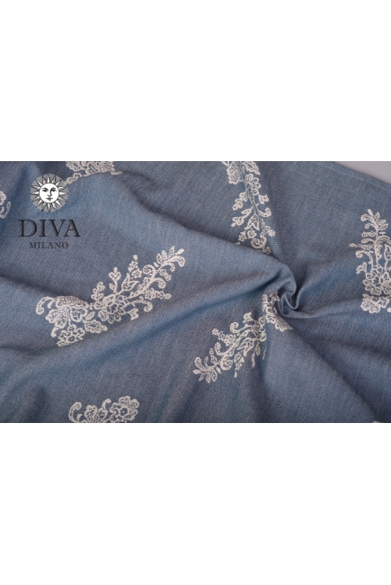 Эрго-рюкзак Diva Milano Reticella Eclipse Simple One! с шелком и льном