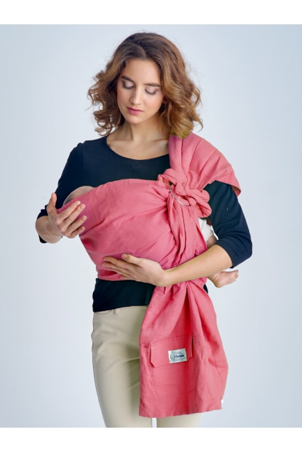 Слинг с кольцами Баюшка двуслойный, Арбузик