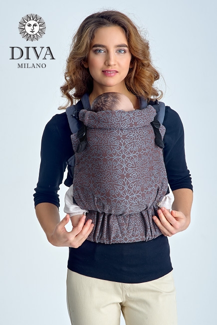 Эрго рюкзак для новорожденных Diva Basico Caffe Simple One!