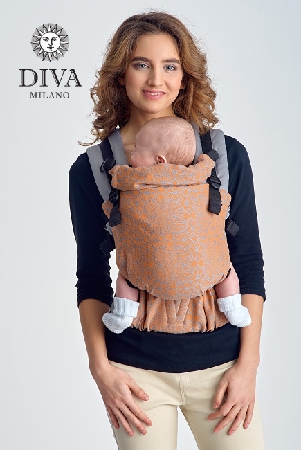 Эрго рюкзак с рождения Diva Basico Canarino Simple One!