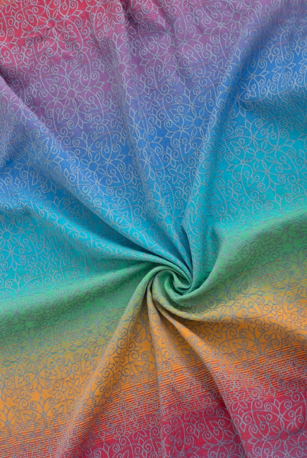 Май-слинг для новорожденного Diva Basico, Confetto с капюшоном