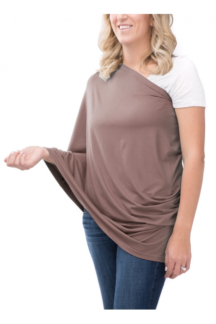 Накидка для кормления (милк снуд) 5 в 1, Cacao