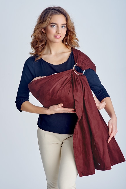 Слинг с кольцами Баюшка однослойный, Французские узоры