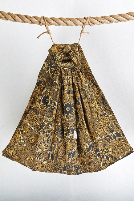 Слинг с кольцами Баюшка двуслойный, Кружева