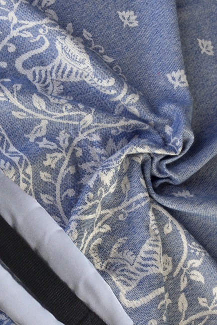 Эрго-рюкзак Diva Milano Barocco Lions Blu, Simple One!