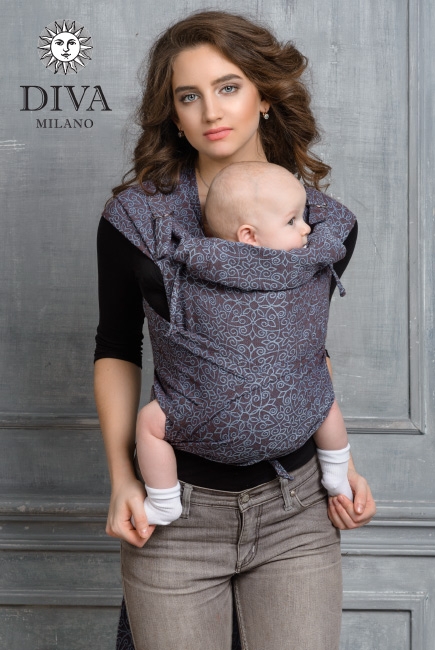 Май-слинг Diva Basico, Caffe с капюшоном