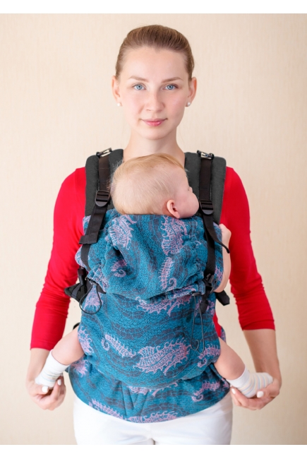 Эрго-рюкзак для новорожденных Diva LilySling Sea Horses, Simple One!