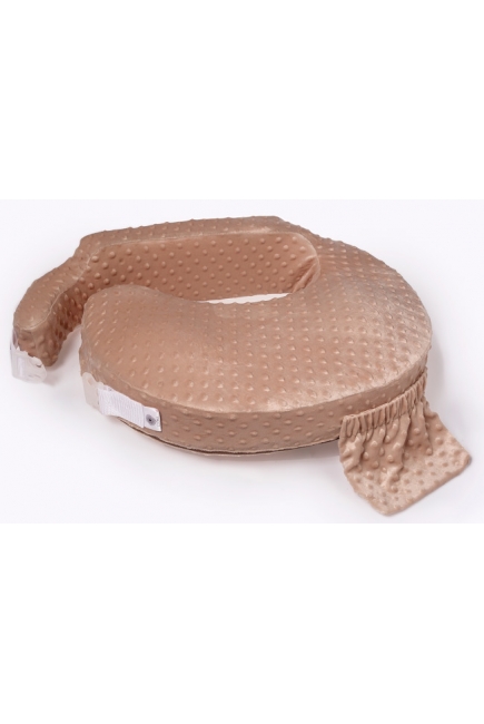 Подушка для кормления Loona эргономичная, Bubble бежевый