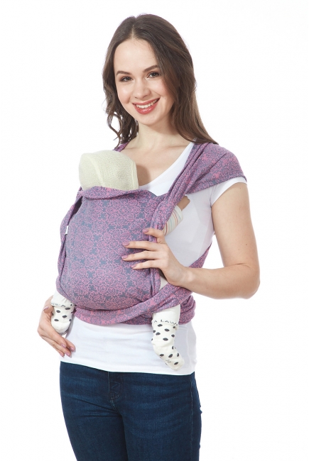 Май-слинг для ребенка "Blossom", розовый