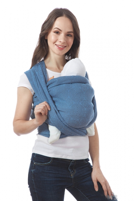 Слинг-шарф Blossom, голубой