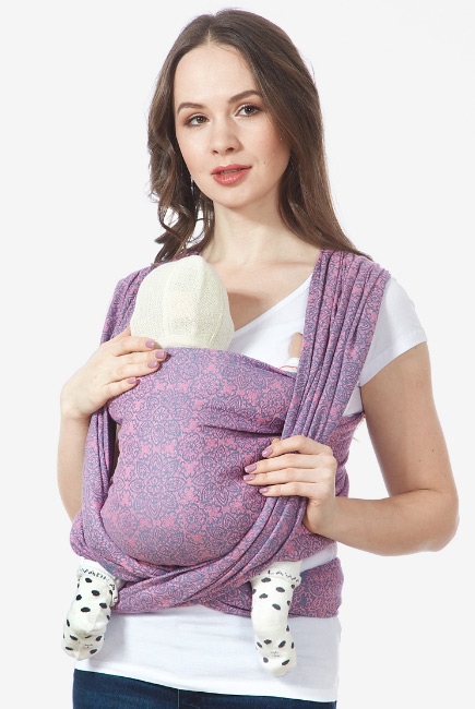 Слинг-шарф Blossom, розовый