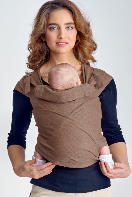 Май-слинг для новорожденных Diva Basico, Canela