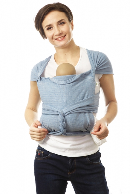 Май-слинг Mums Era "Нидл", джинсовый