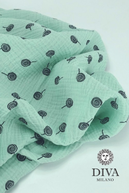 Медицинская маска многоразовая детская защитная, Mint Candy