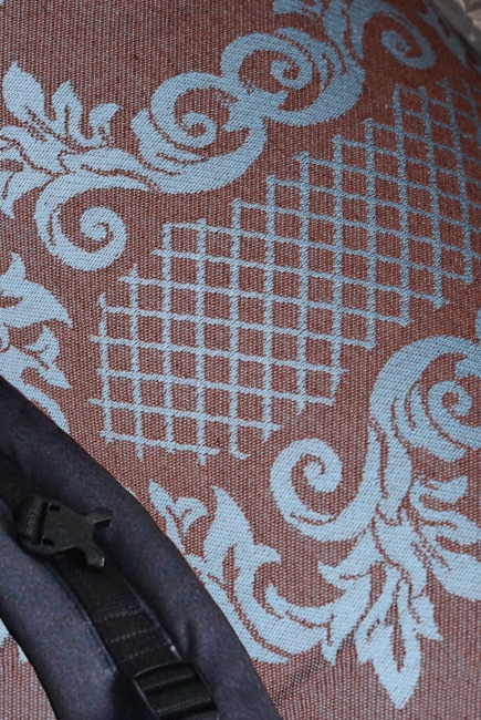 Эрго-рюкзак Diva Milano Barocco Siciliano Libellula, Simple One! с коноплей