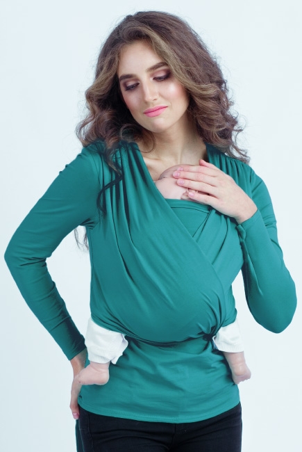 Слингомайка регулируемая Loona дл.рукав, Smeraldo