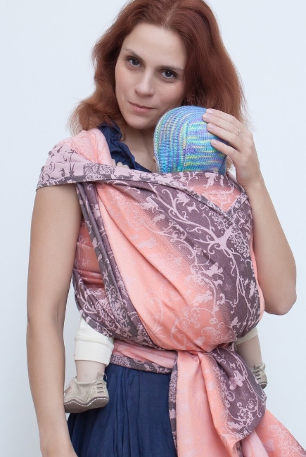 Слинг-шарф с бамбуком Karaush, Amira Coral