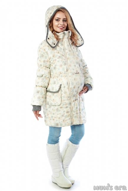 Слингокуртка зимняя Gliona 3в1, беж