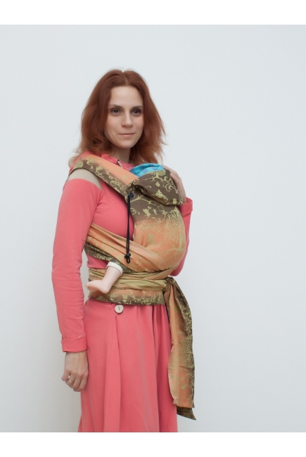 Май-слинг с рождения Karaush Amira Wood Lilly с бамбуком