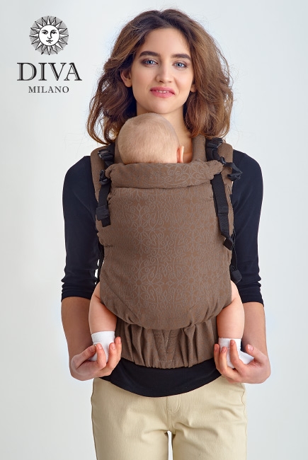 Эрго-рюкзак с рождения Diva Basico Canela One!